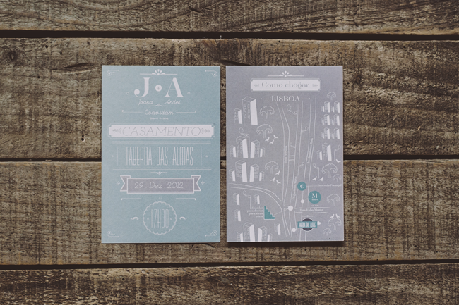 Convite – Invitation Joana e André