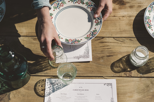 Kinfolk flower potluck – Portugal